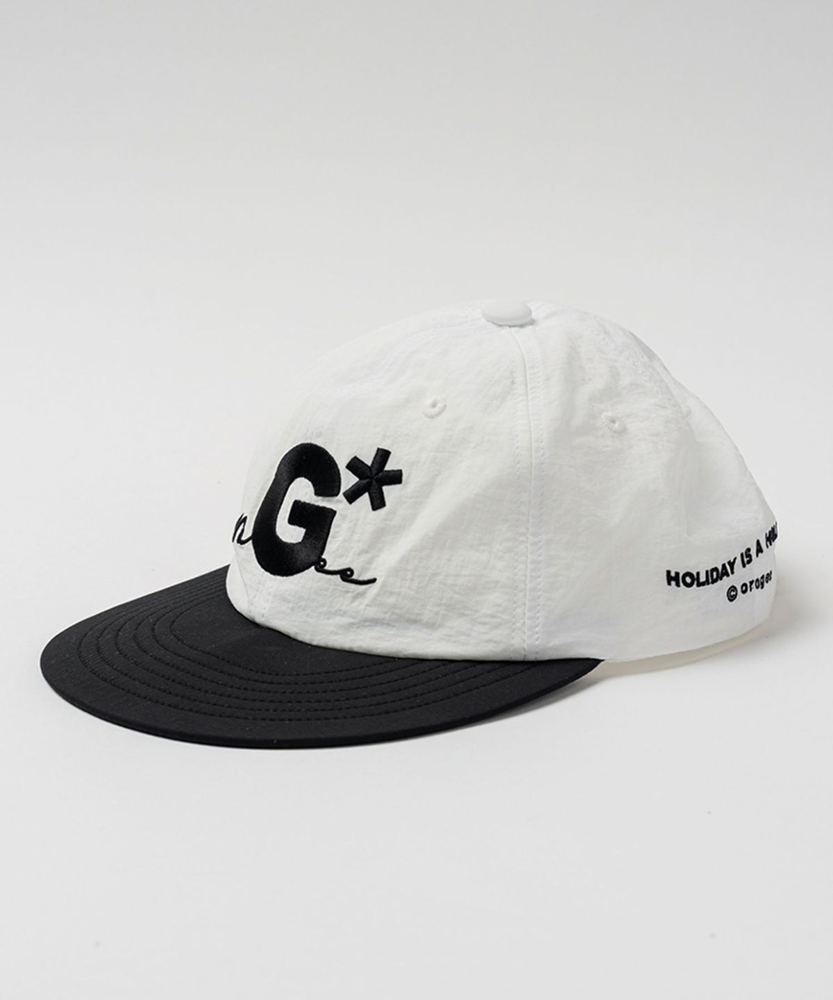 오로지(OROGEE) G WAVE BALL CAP-WHITE