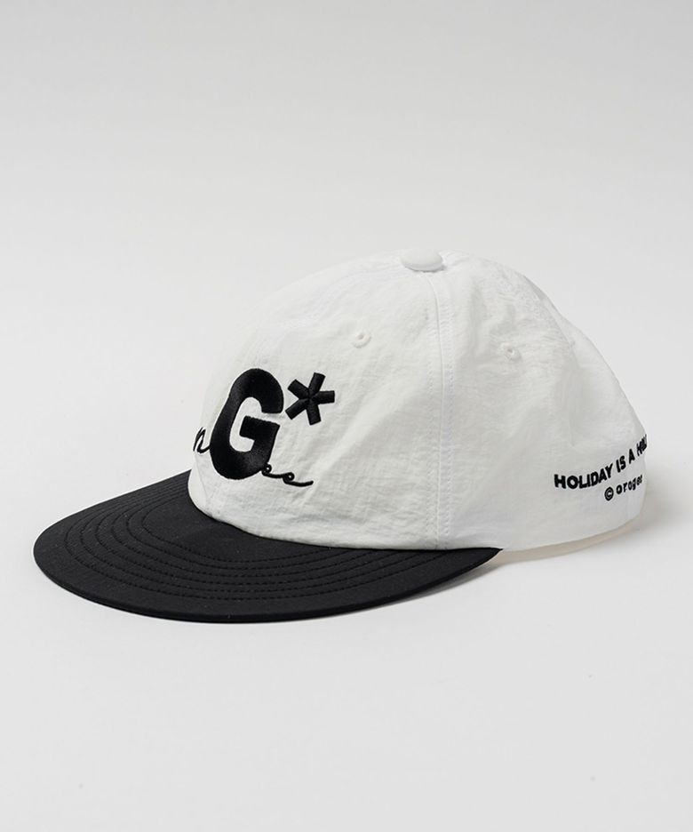 G WAVE BALL CAP-WHITE
