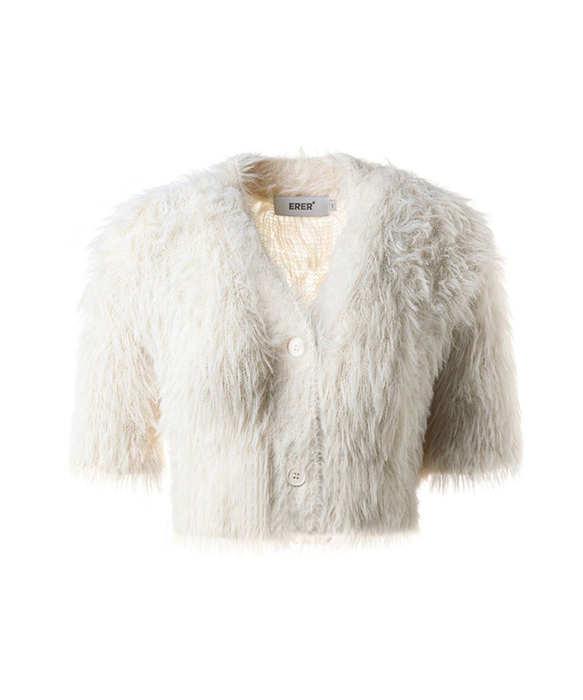 에르에르(ERER) Bolero cardigan Ivory