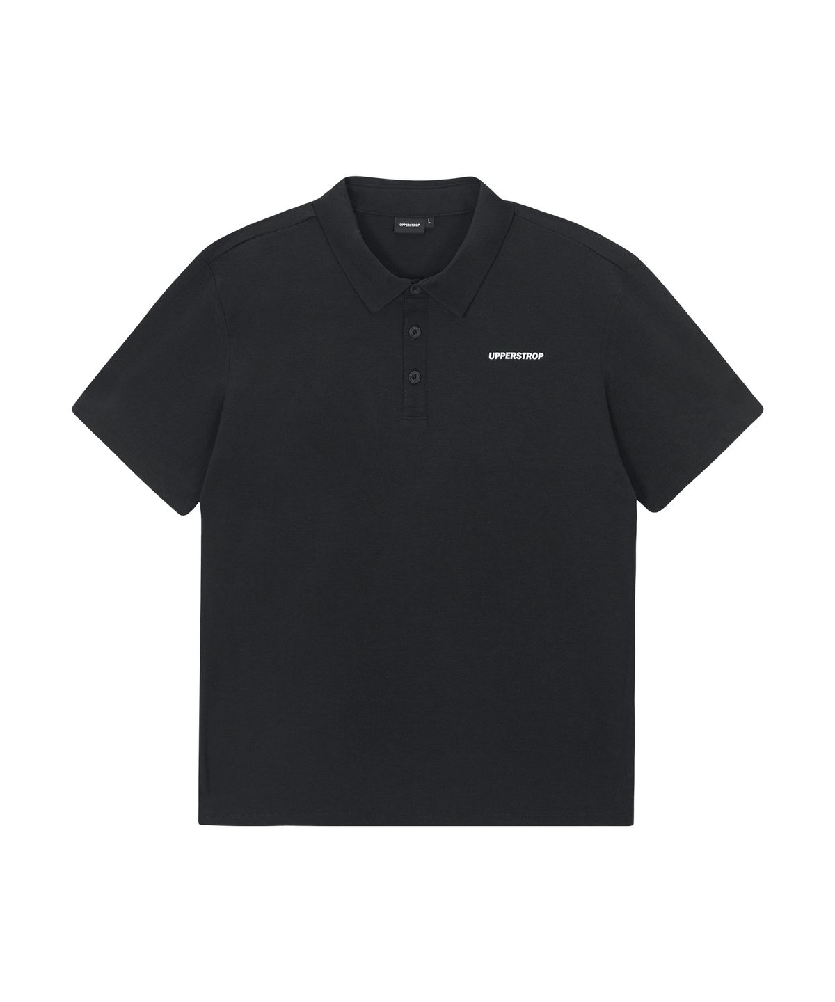 어퍼스트롭 골프(UPPERSTROP GOLF) [UMT25004-01] UPST GOLF 남성 올데이 카라 티셔츠 블랙