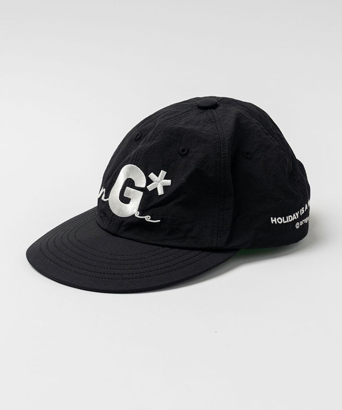 오로지(OROGEE) G WAVE BALL CAP-BLACK