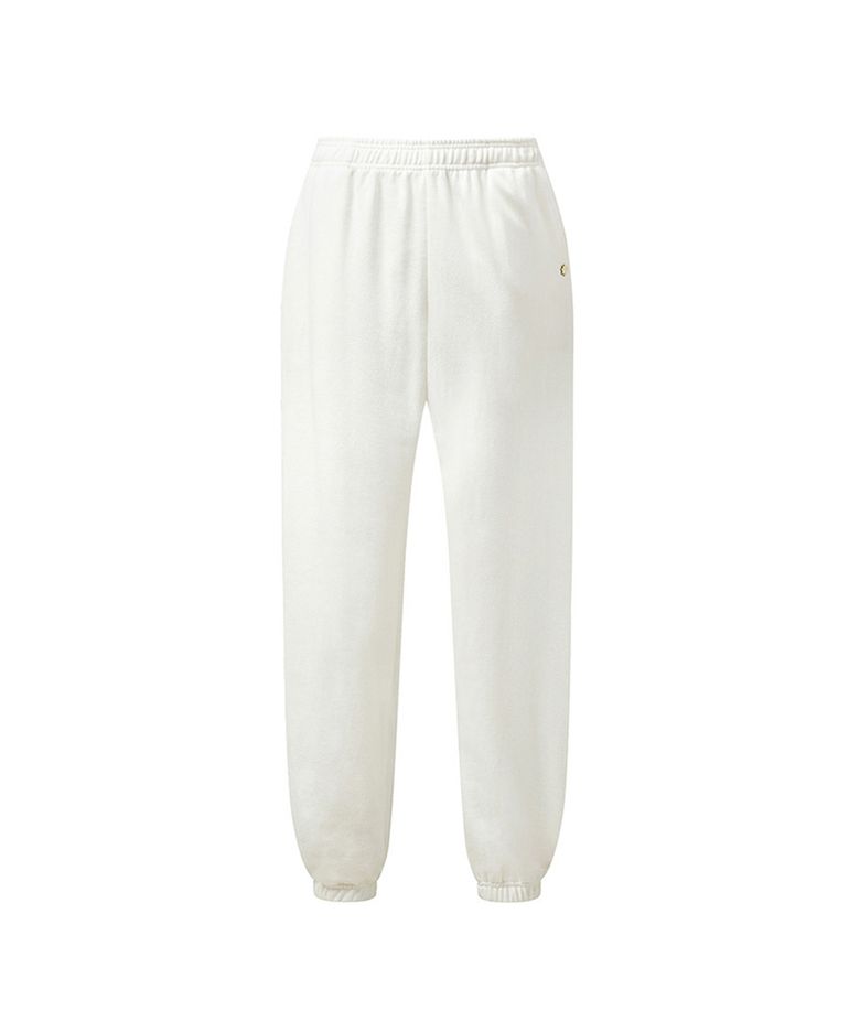 [UN] Star rivet sweat jogger pants Ivory