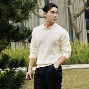 722 골지 카라 니트 [아이보리]