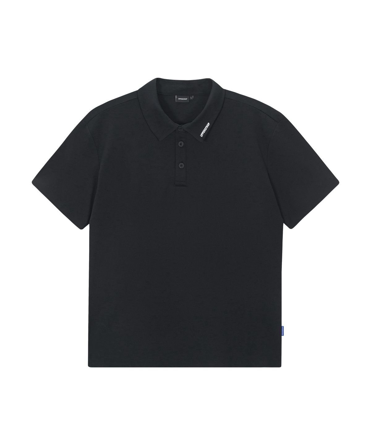 어퍼스트롭 골프(UPPERSTROP GOLF) [UMT25005-01] UPST GOLF 남성 프리미엄 카라 티셔츠 블랙