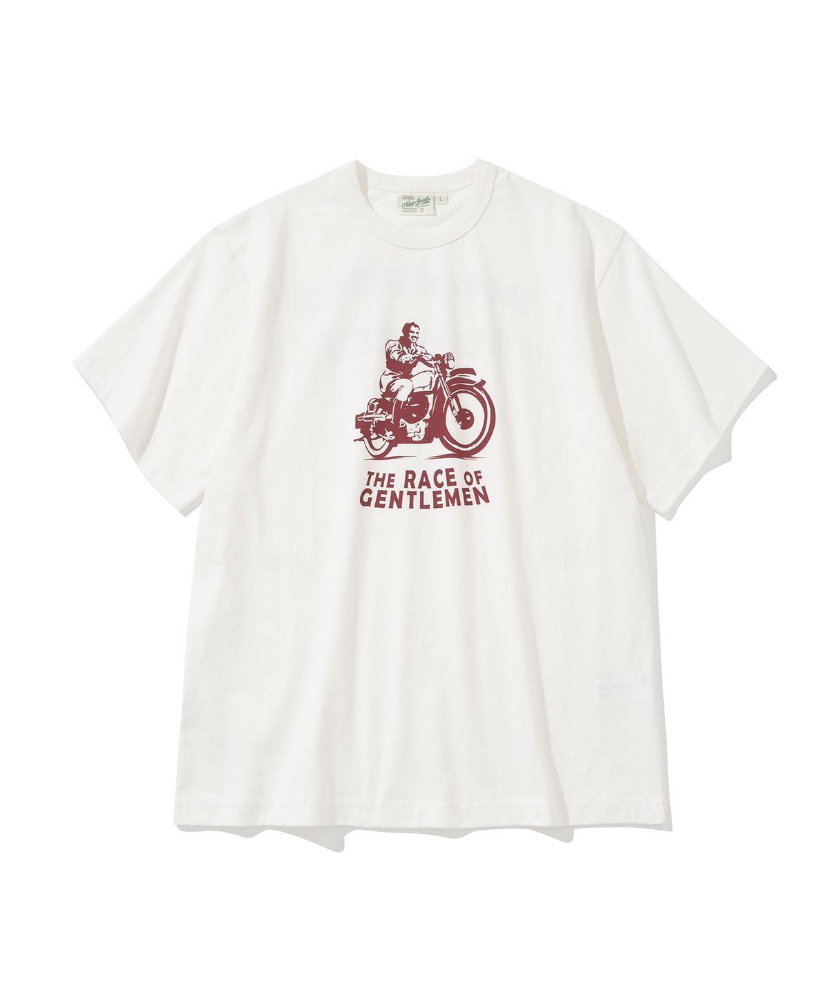 유니폼브릿지(UNIFORM BRIDGE) full throttle s/s tee off white