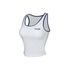 여성 레이서백 코튼 브라탑 화이트