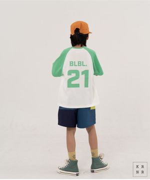 21 빈티지 레글런 주니어 반팔티 아이보리