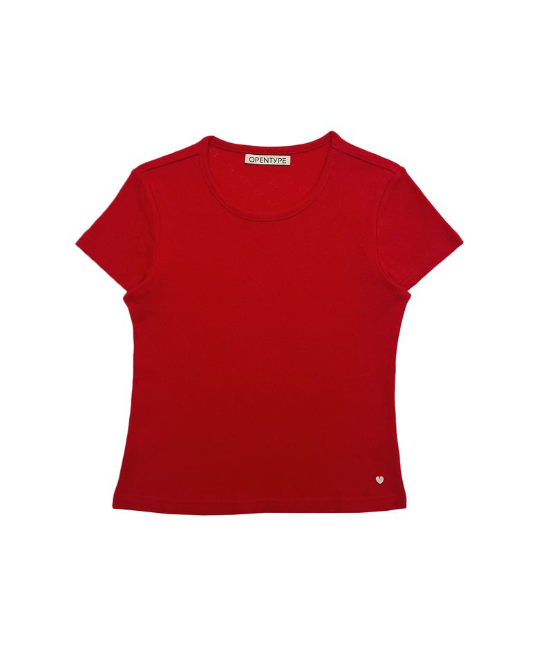 Heart Punching T Shirt (RED)