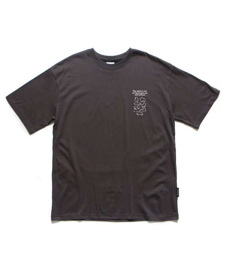 PLY 티셔츠 차콜 (PLY T-SHIRT CHARCOAL)