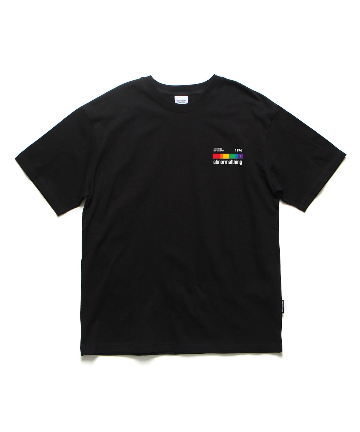 앱놀머씽(ABNORMALTHING) RB 티셔츠 블랙 (RB T-SHIRT BLACK)