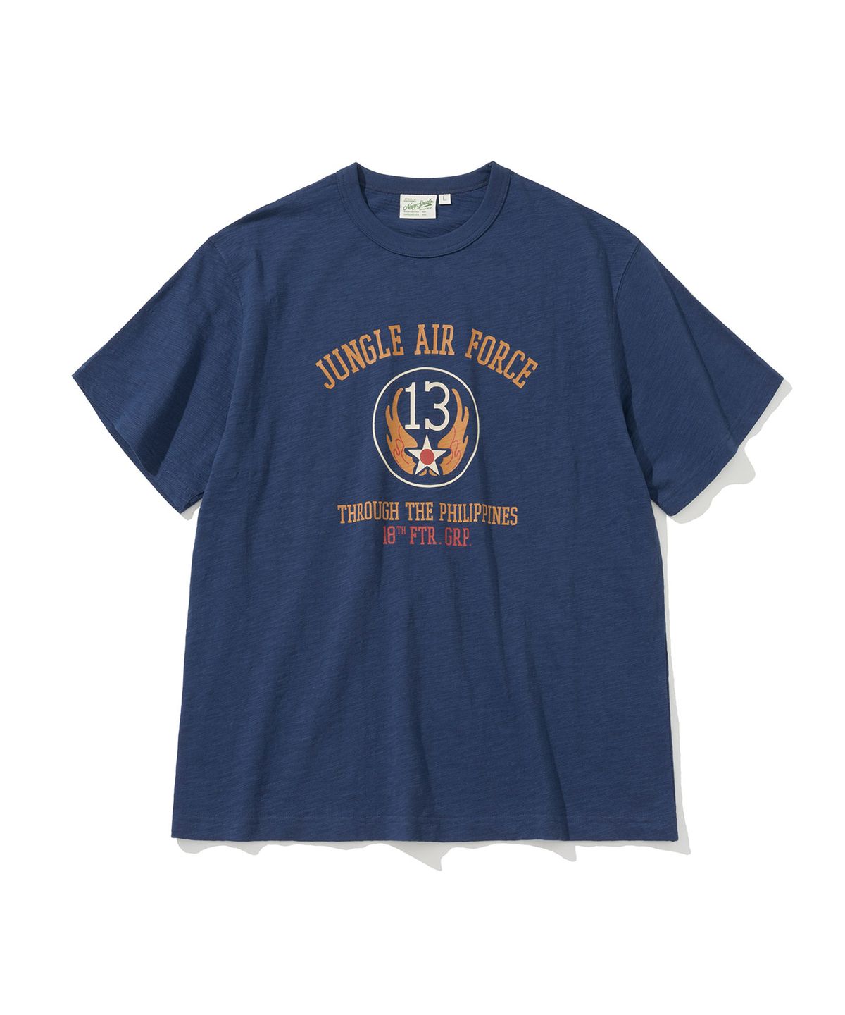 유니폼브릿지(UNIFORM BRIDGE) jungle air force slub s/s tee deep blue