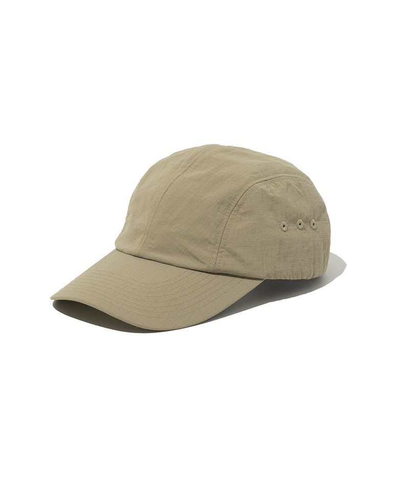 nylon ball cap beige