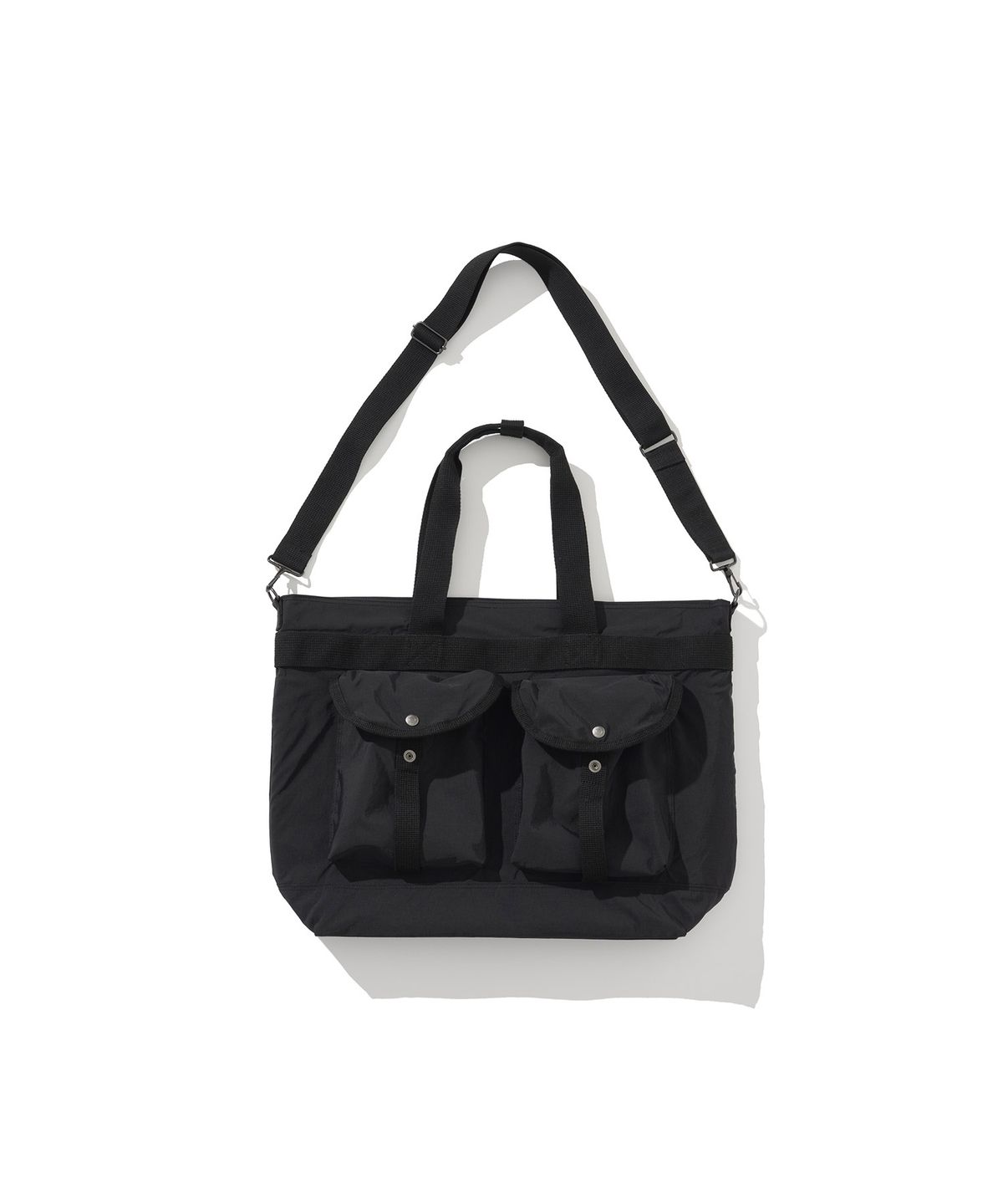 유니폼브릿지(UNIFORM BRIDGE) nylon tote bag black