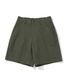 basic cotton swim shorts green