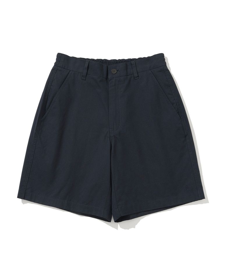 basic cotton swim shorts navy