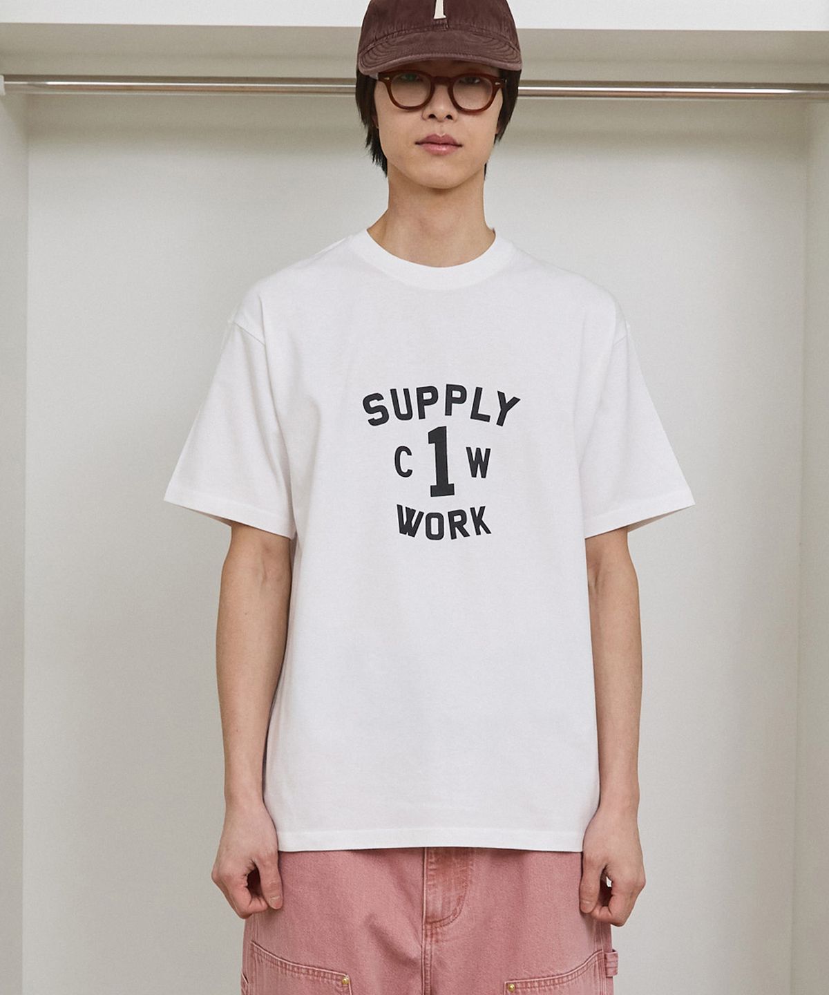 카멜워크(CAMEL WORK) CW 1 반팔티셔츠(화이트)
