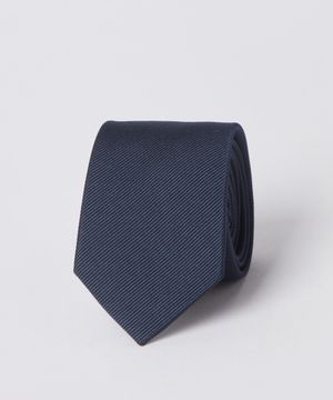 실크 슬림 타이 DARK NAVY