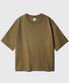 보이 크롭 반팔티셔츠 올리브베이지 KJST2619