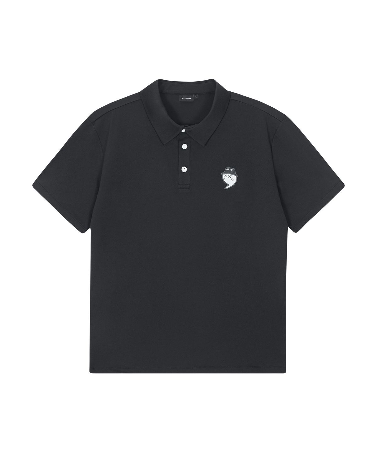 어퍼스트롭 골프(UPPERSTROP GOLF) [UMT25006-01] UPST GOLF 남성 스트레치 피케 카라 티셔츠 블랙
