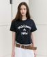 MAISON DE ROLA EMBROIDERY T-SHIRT NAVY