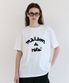 MAISON DE ROLA EMBROIDERY LOOSE FIT T-SHIRT WHITE