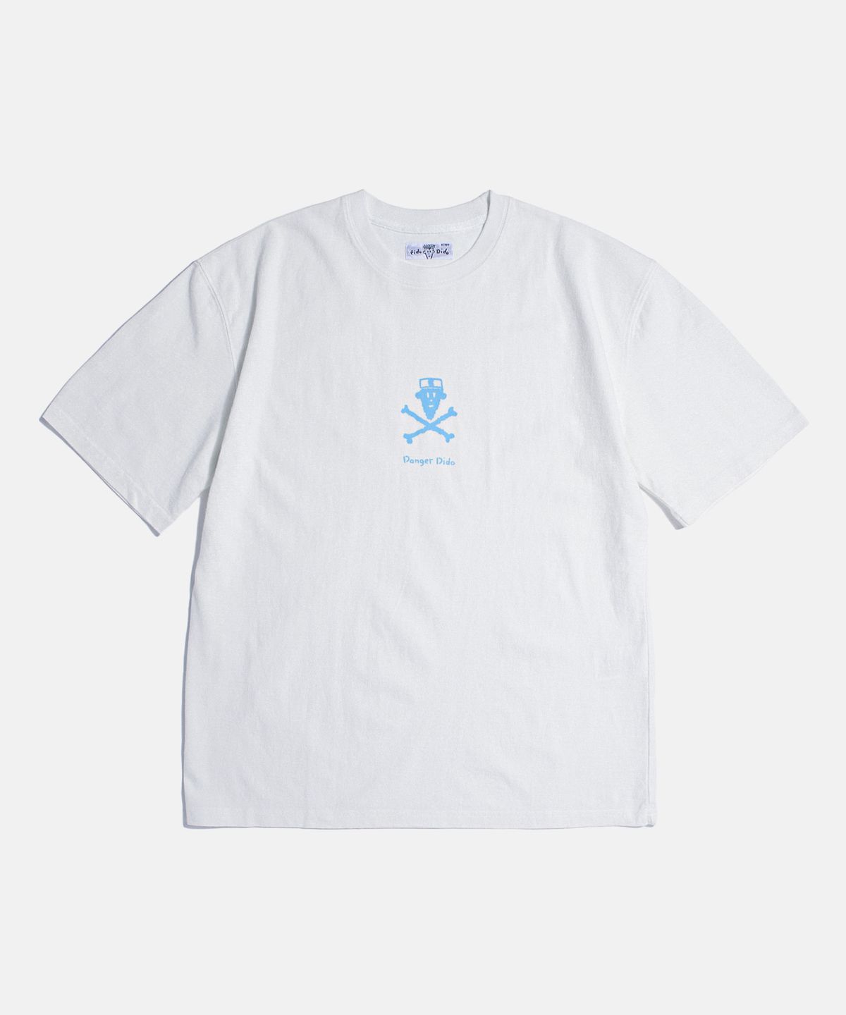 피도디도(FIDO DIDO) Danger Dido Tee White : Blue