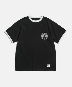 Fido Ringer Half Tee Black