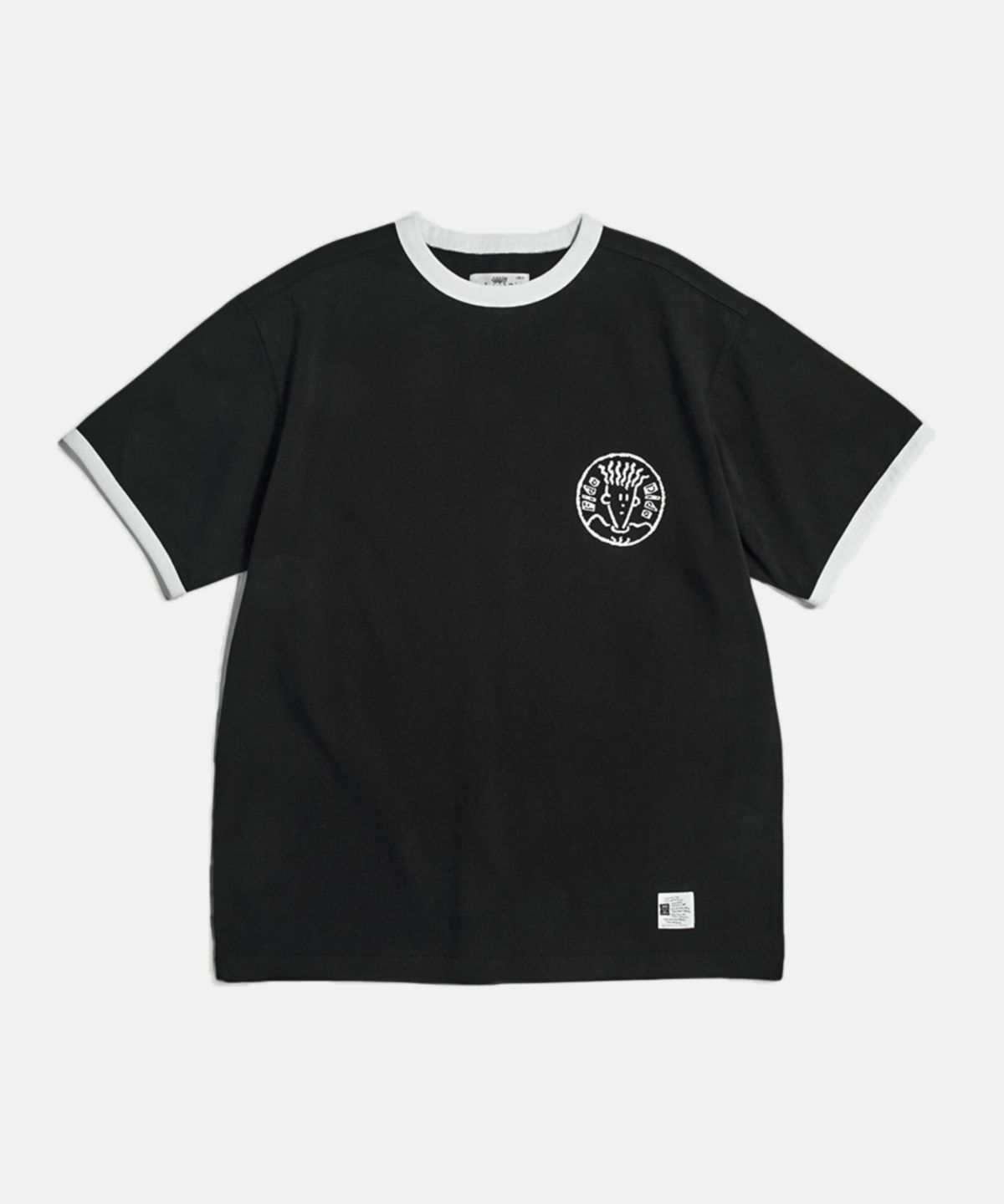 피도디도(FIDO DIDO) Fido Ringer Half Tee Black
