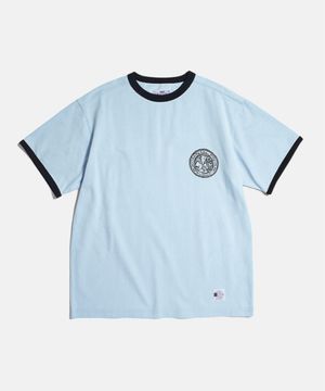 Fido Ringer Half Tee Sky Blue