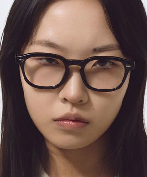 [블루라이트 차단][2 size] 스퀘어 Air 블랙 X standard