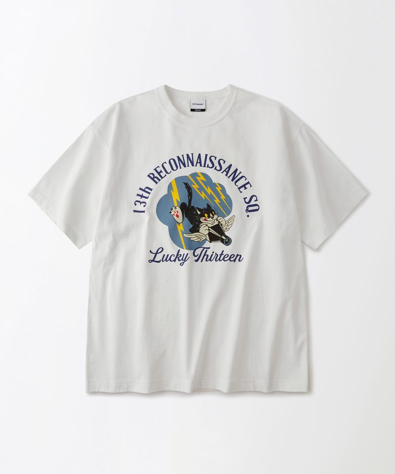 MIL SERIES TEE(LUCKY THIRTEEN)_WHITE