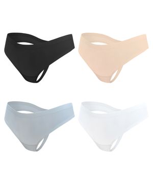 [7PACK] 무봉제 심리스 누디 티팬티