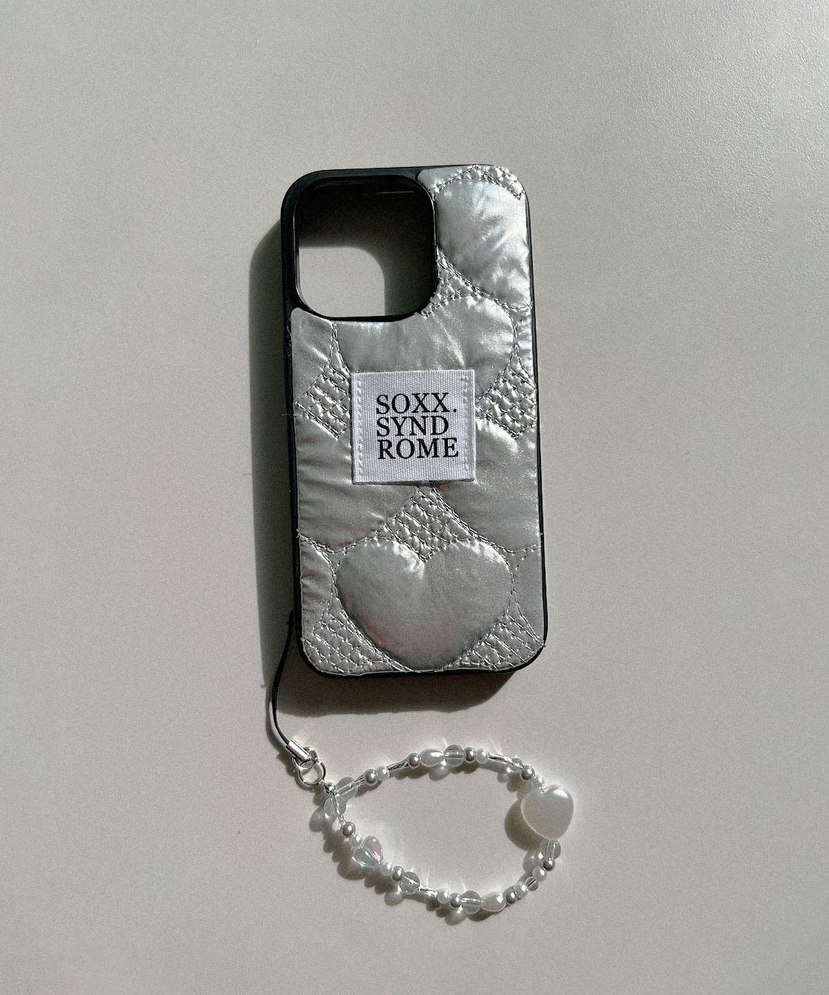삭스신드롬(SOXX SYNDROME) Silver Heart strap[패브릭 케이스]
