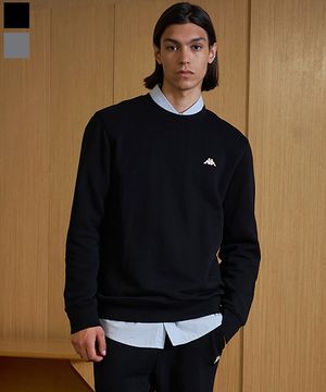 시그니처 로고 맨투맨 남성 2color