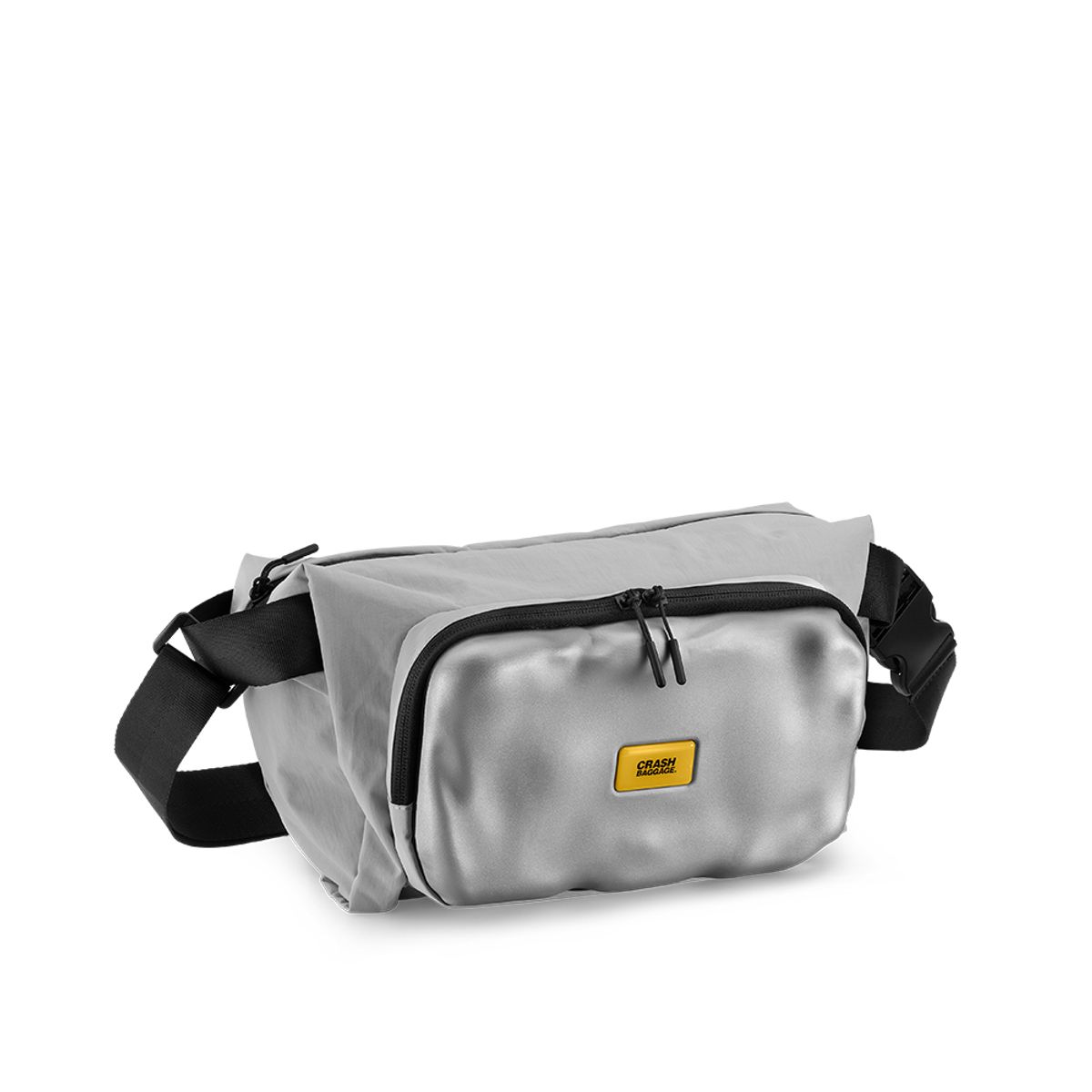 크래쉬배기지(CRASH BAGGAGE) 소프트 크로스바디 실버 CBG-2SBG327-21