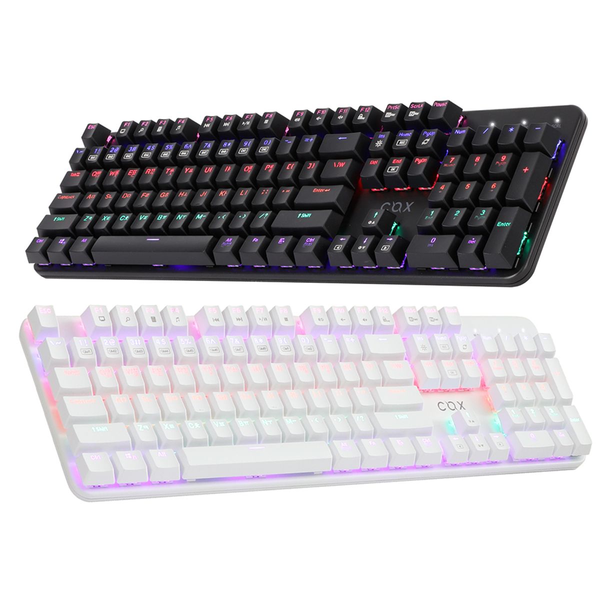 콕스(COX) CK420 교체축 레인보우 LED 게이밍 기계식 키보드