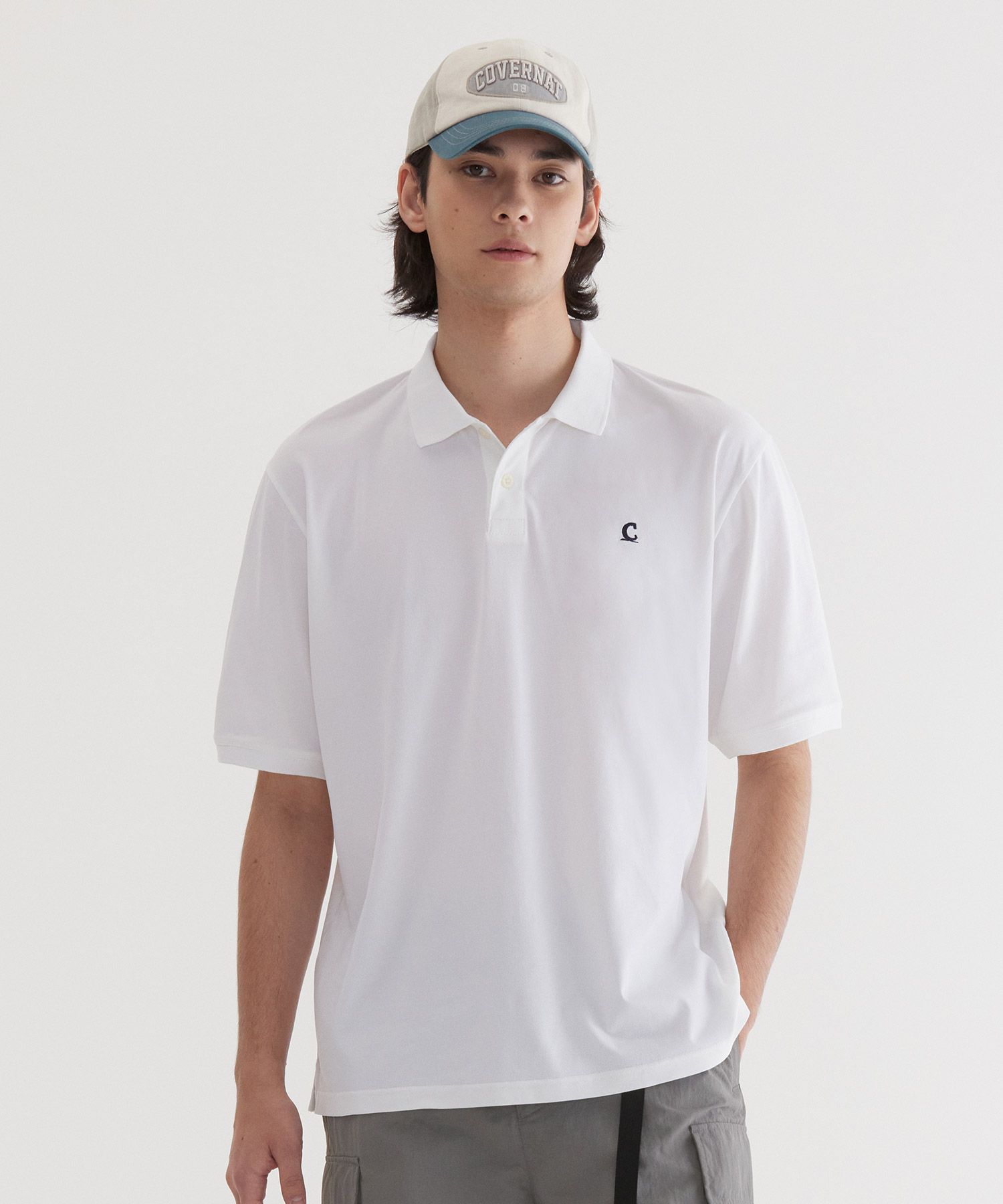 Tシャツ・カットソー COVERNAT Soft Polo T-Shirt White MUSINSA | COVERNAT Soft Polo T-Shirt White
