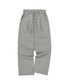 Relaxed Pintuck Wide Pants Gray