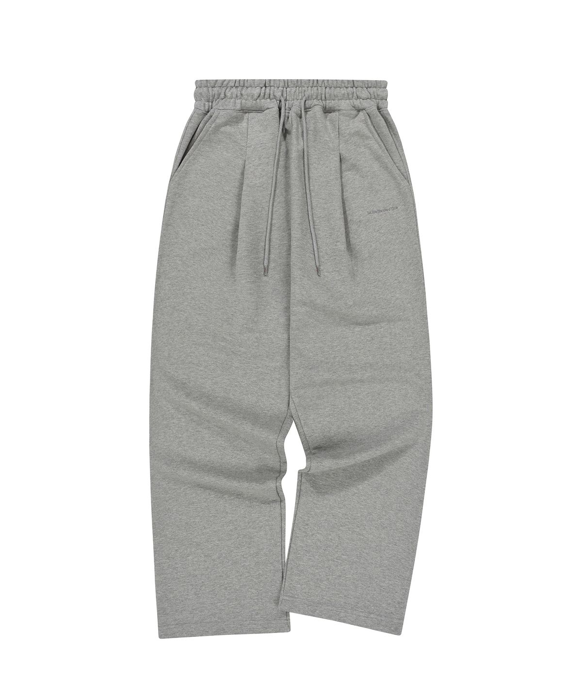 에스이에스티(S'EST) Relaxed Pintuck Wide Pants Gray