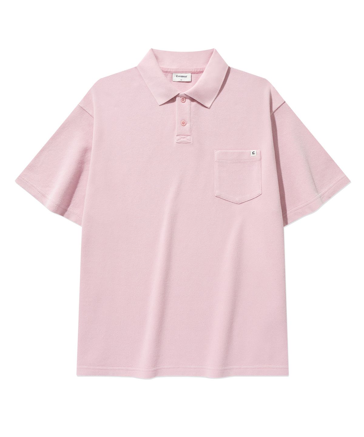 커버낫(COVERNAT) 다잉 폴로 티셔츠 Pink