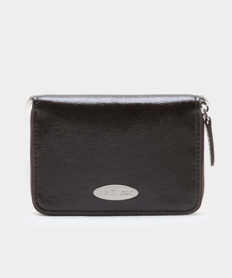 Linea Card Wallet - Chocolate