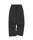 Relaxed Pintuck Wide Pants Charcoal