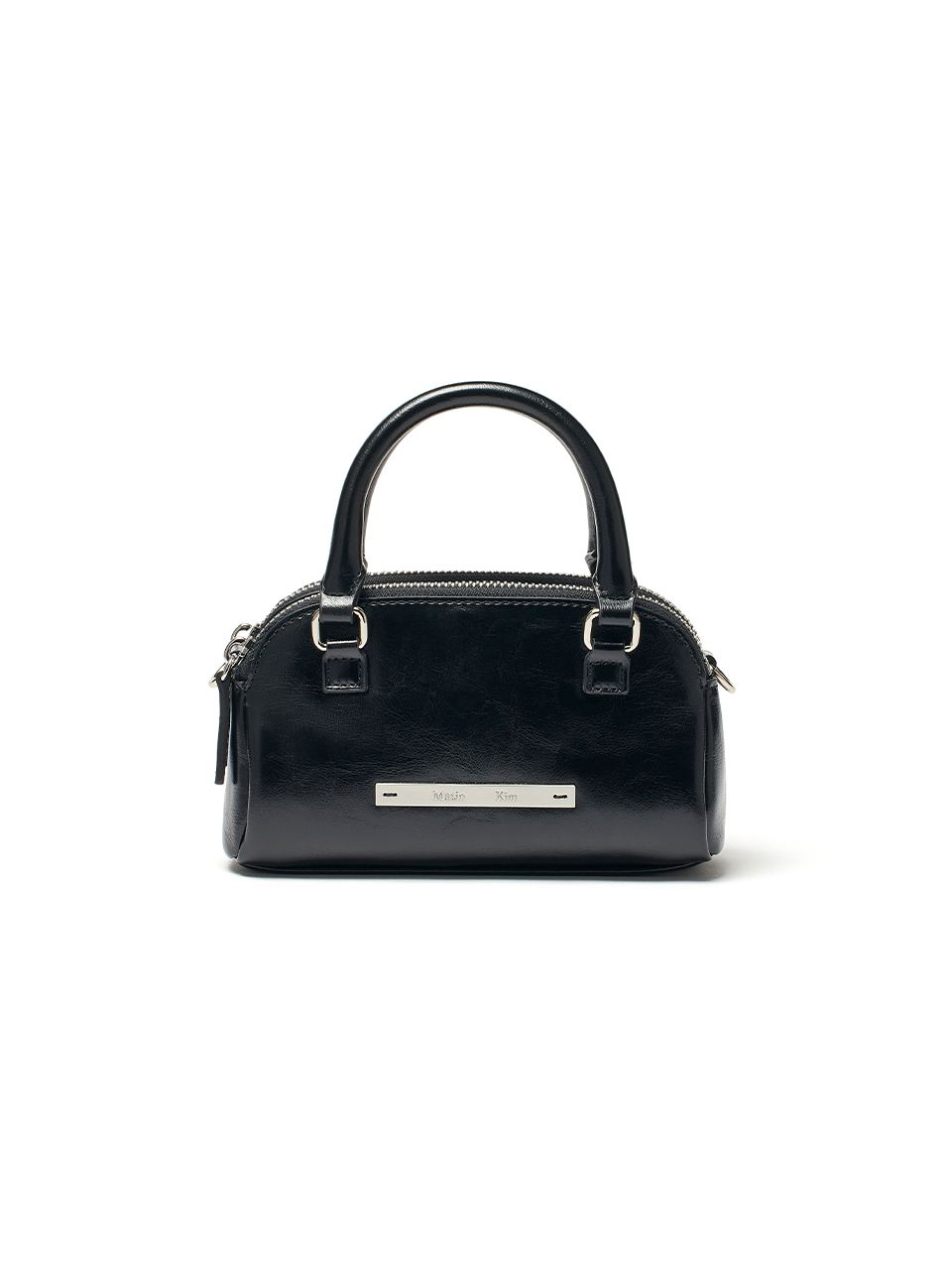 Matin Kim] TWO WAY STRAP SQUARE MINI BAG IN BLACK 正規品