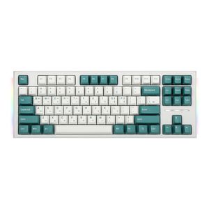 CK01 TKL PBT SL 기계식 키보드(민트/화이트 저소음백축)