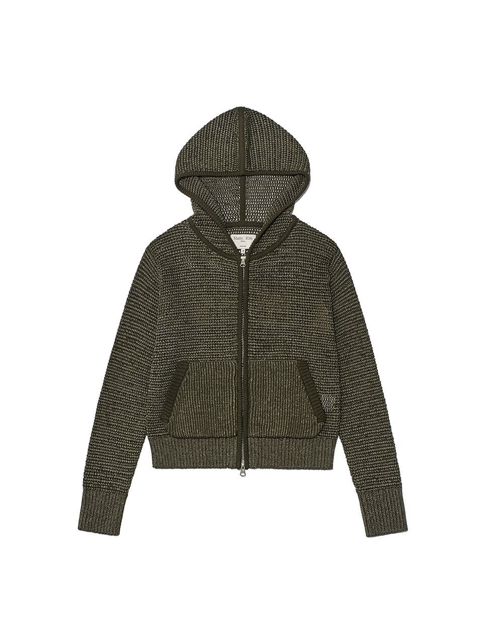 新しい季節 | MUSINSA MATIN KHAKI IN UP ZIP HOODY KNIT MESH TONE TWO KIM 帽子