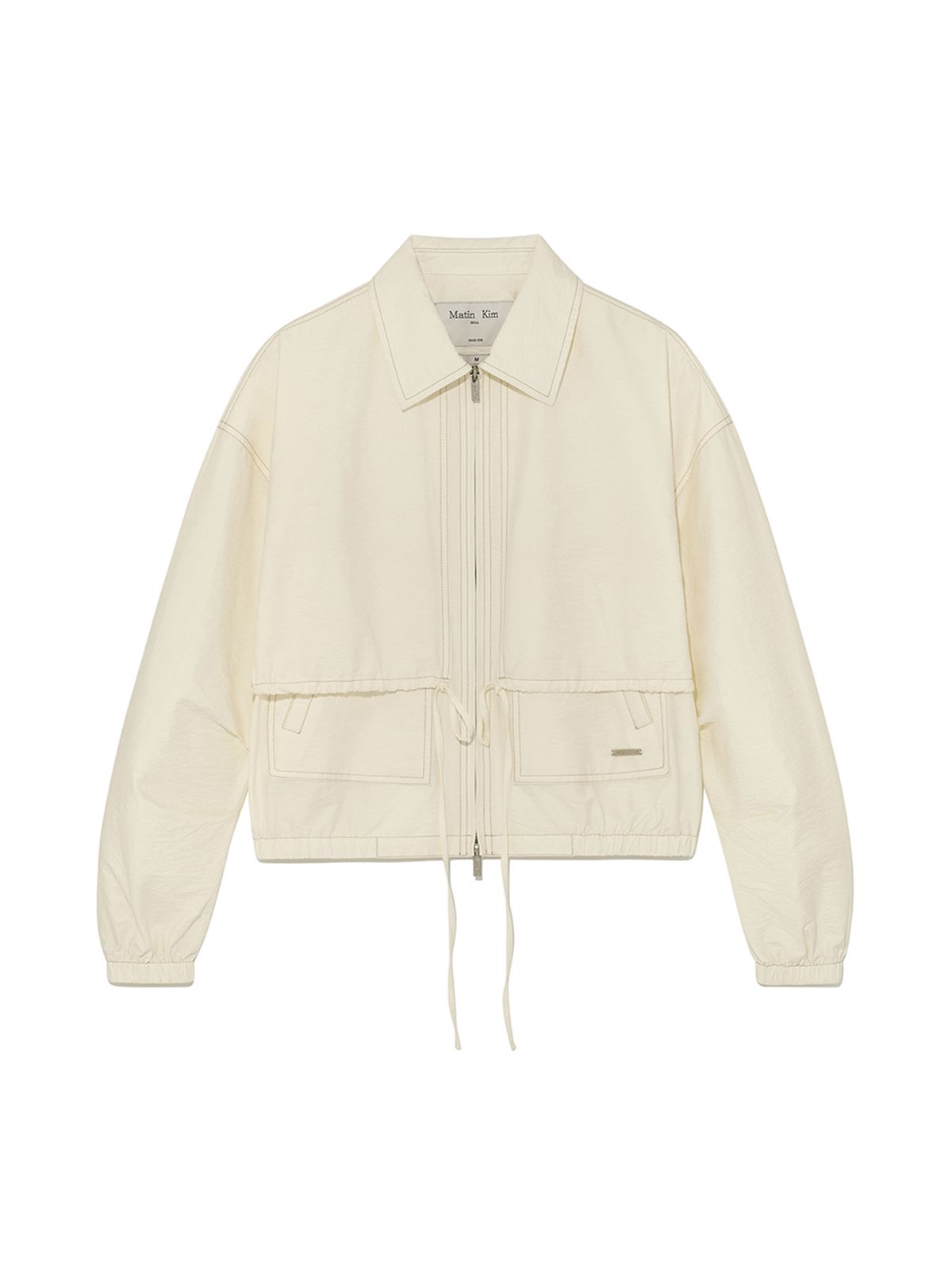 마뗑킴(MATIN KIM) LAYERED POINT STRING LIGHT JUMPER IN IVORY