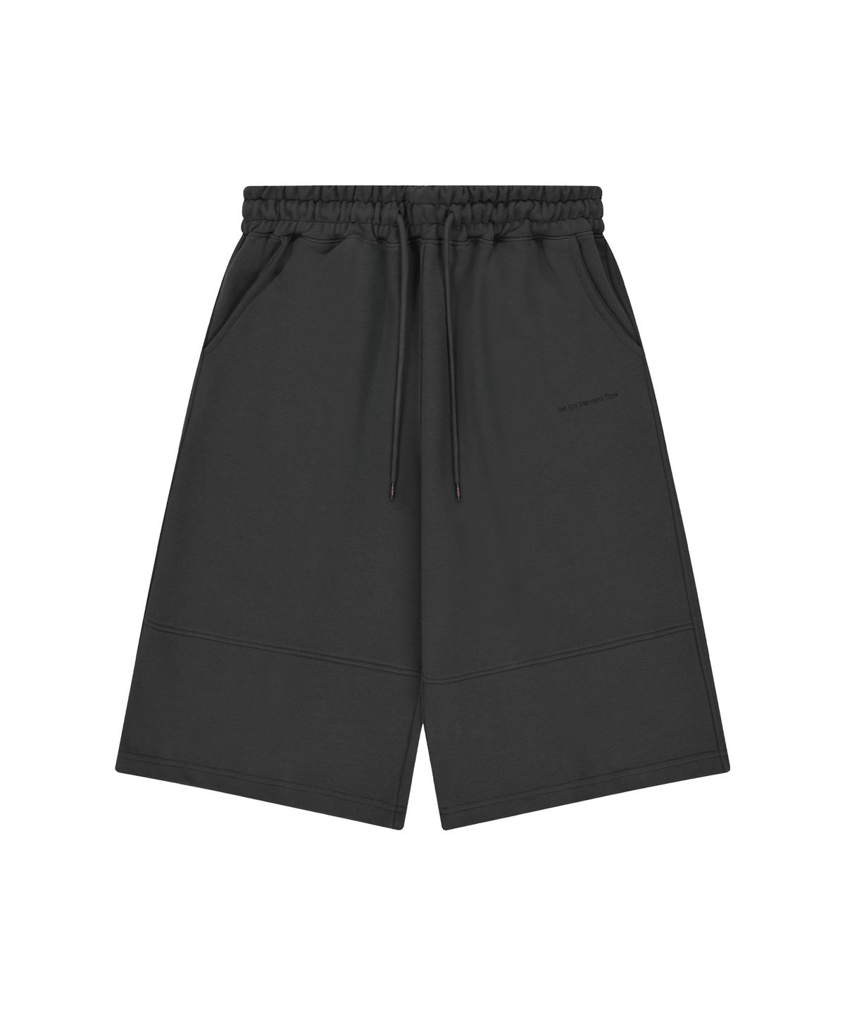 에스이에스티(S'EST) Relaxed Bermuda Shorts Charcoal