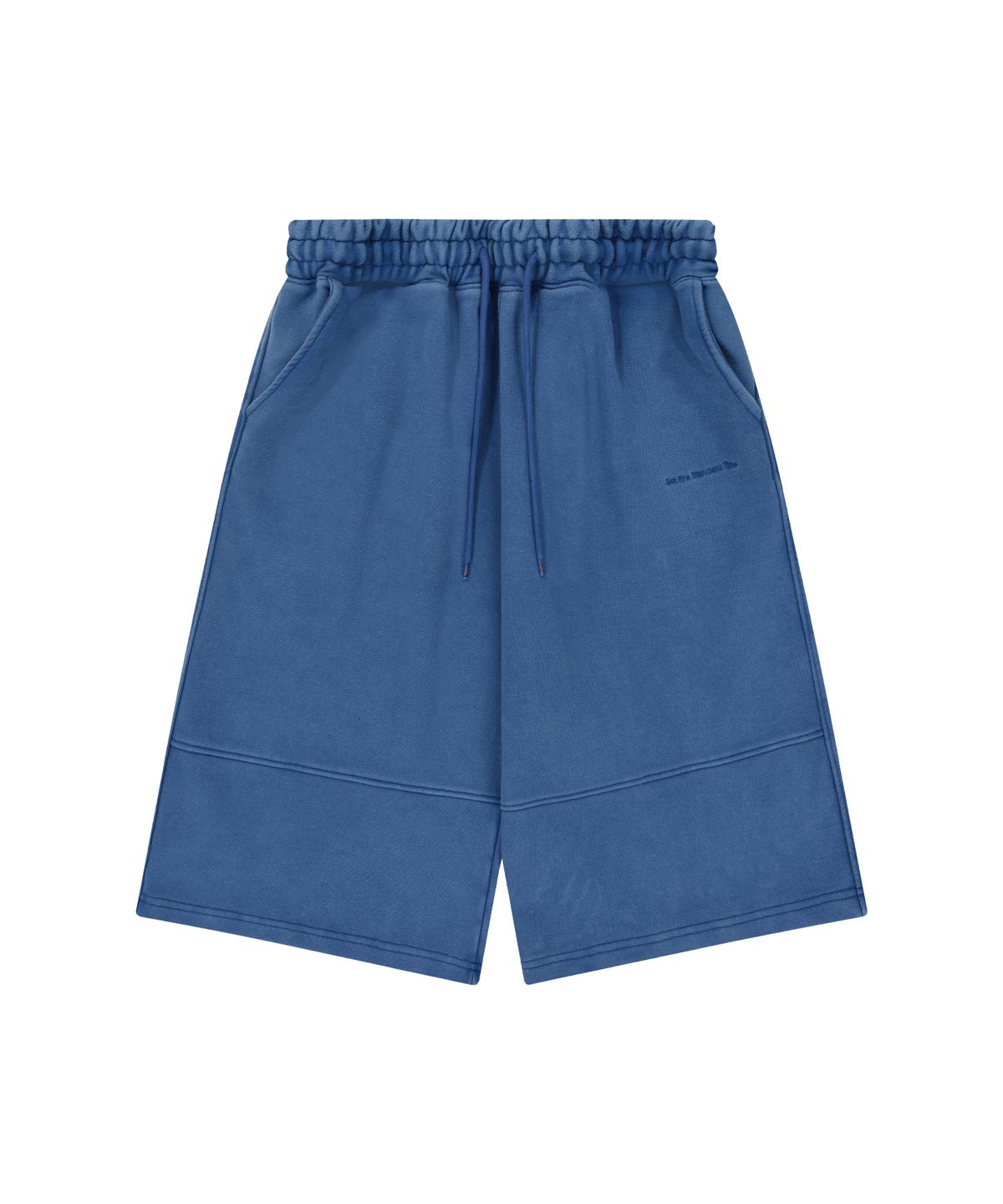 에스이에스티(S'EST) Washed Bermuda Shorts Deep Blue