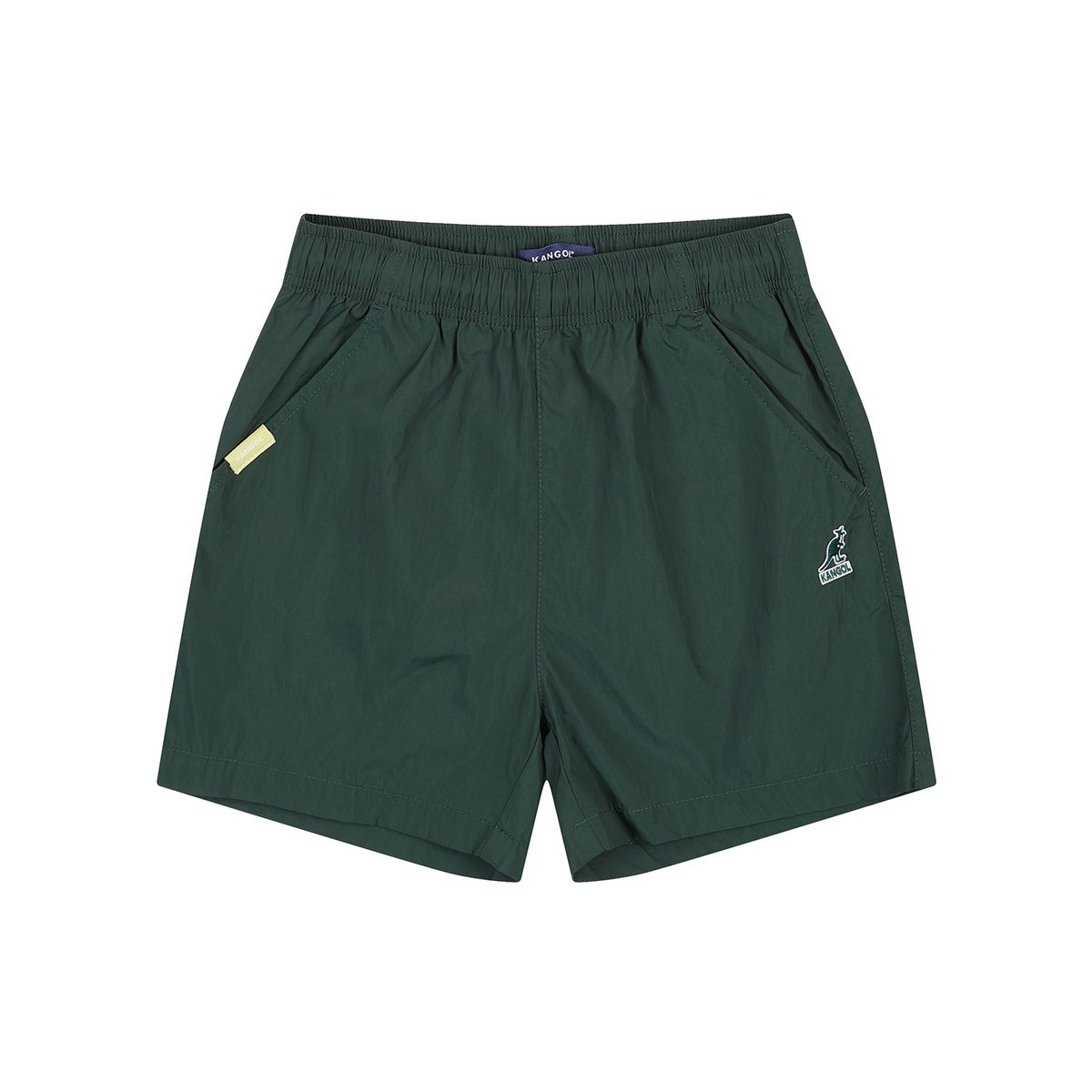 캉골키즈(KANGOL KIDS) 캡슐 나일론 우븐 쇼츠 RB 0338 그린