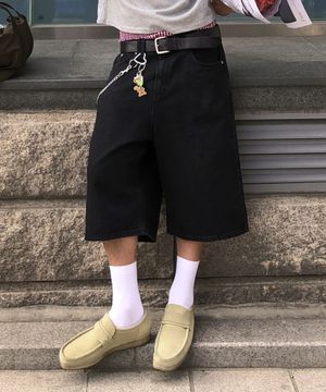 에브리데이 버뮤다 데님 쇼츠 [블랙]